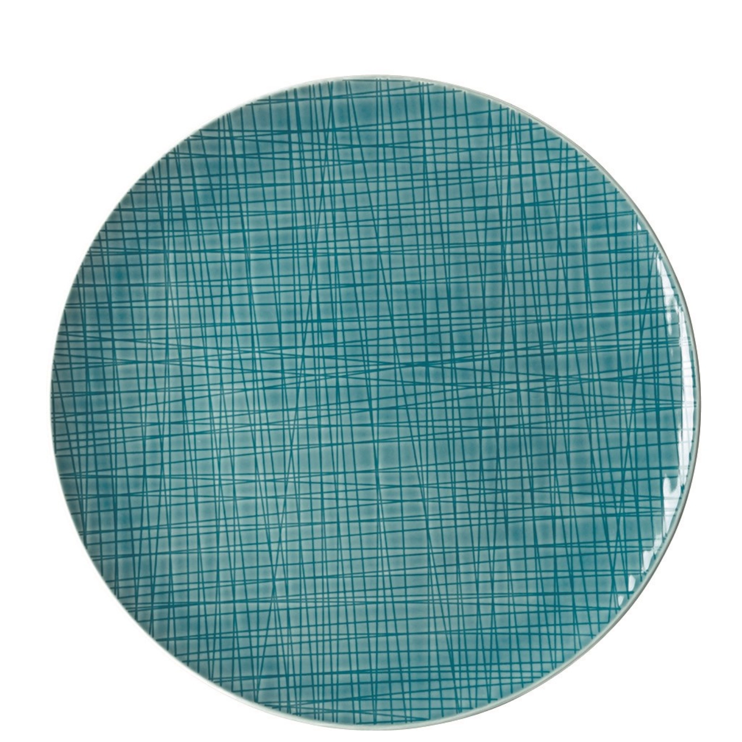 Mesh Colours Aqua Teller flach rund 30cm