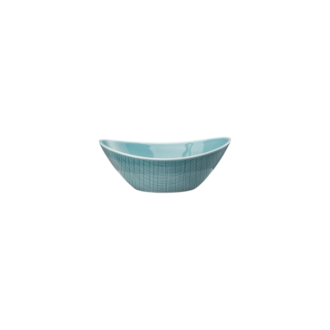 Mesh Colours Aqua Schüssel oval 16x12cm H6cm