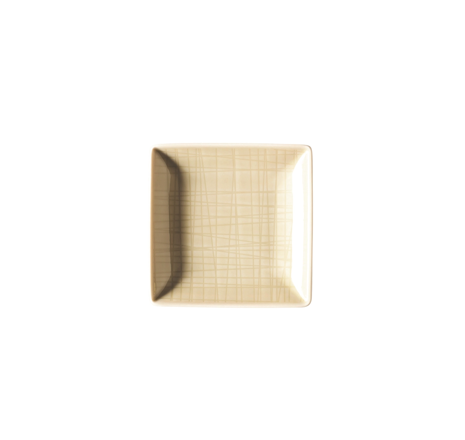 Mesh Colours Cream Schale quadratisch 10x10cm