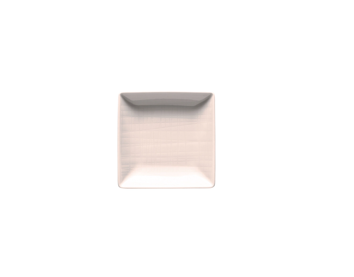Mesh weiss Schale quadratisch 10x10cm