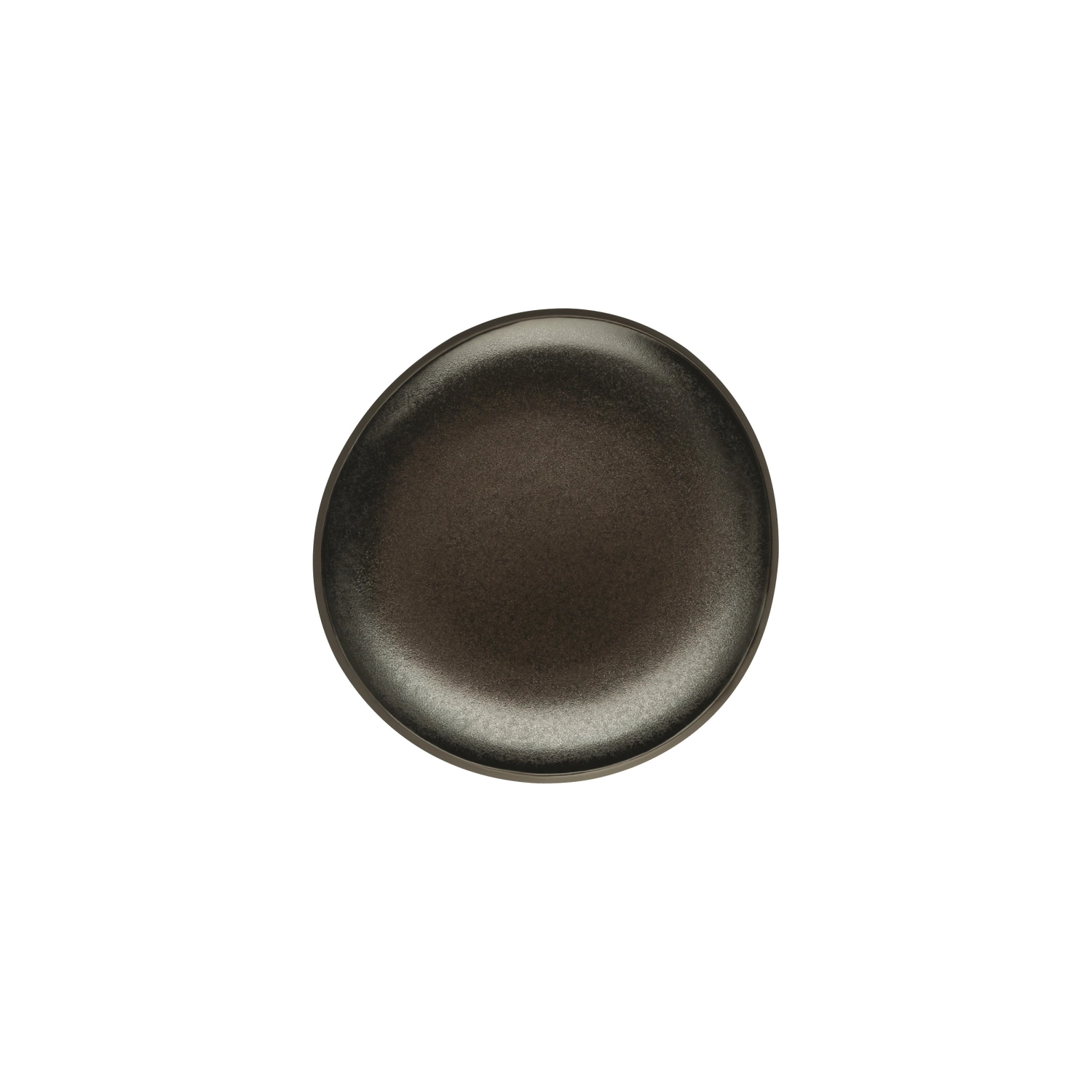 Junto Slate Grey Teller flach 16cm