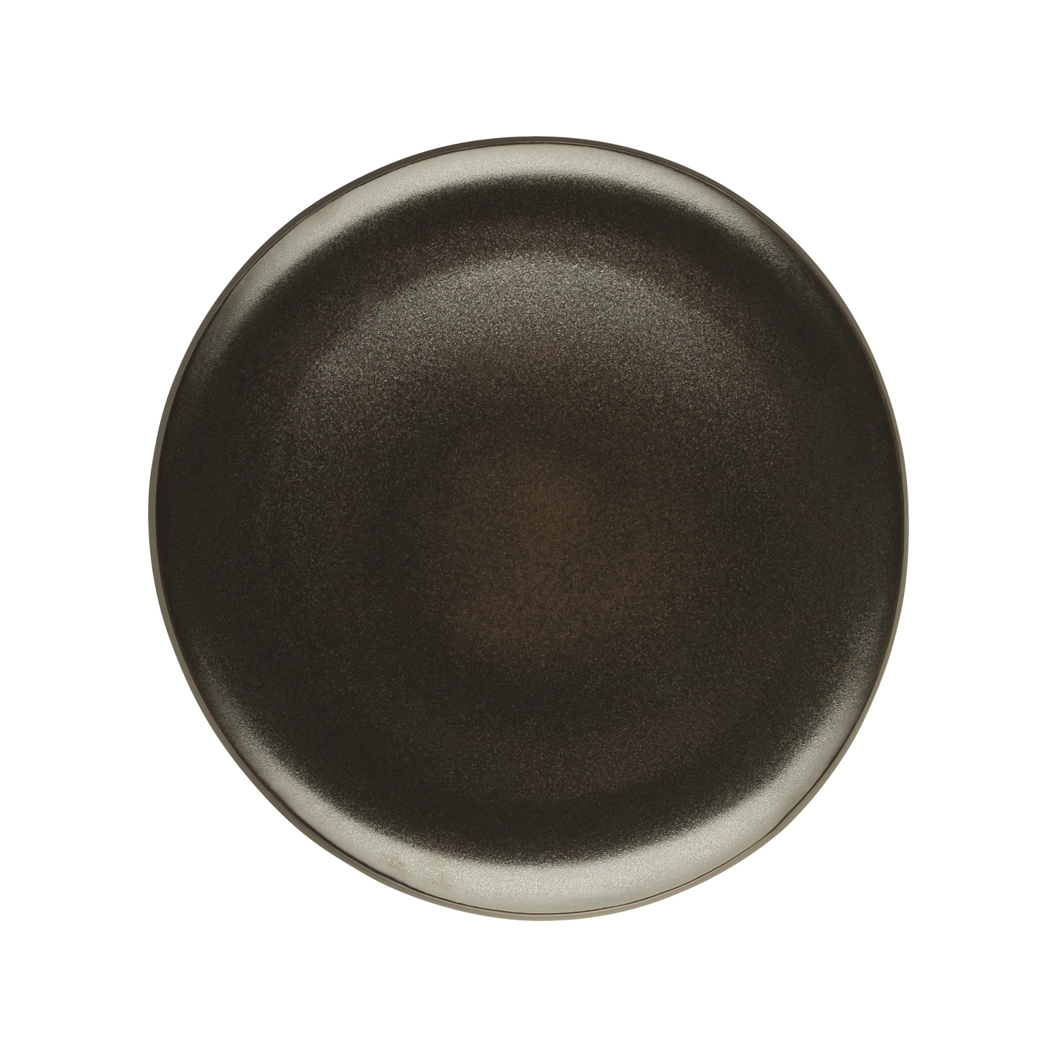 Junto Slate Grey Teller flach 27cm