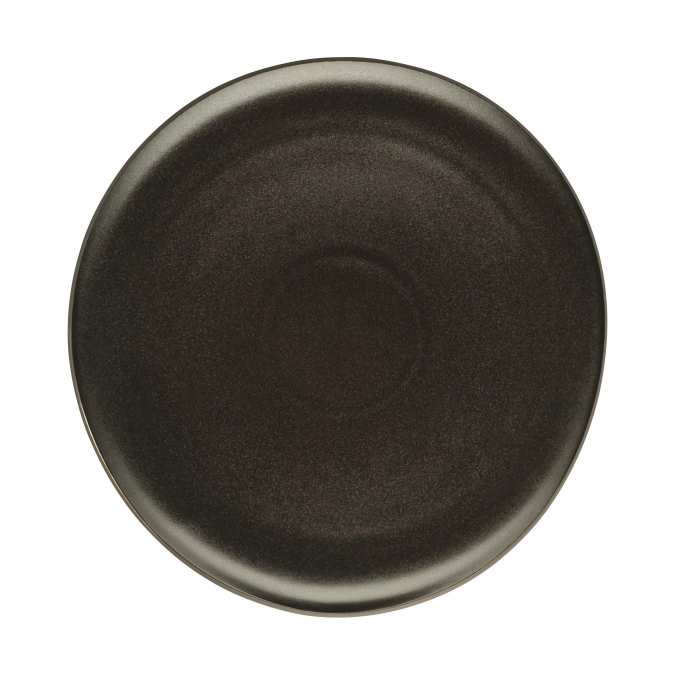 Junto Slate Grey Teller flach 30cm
