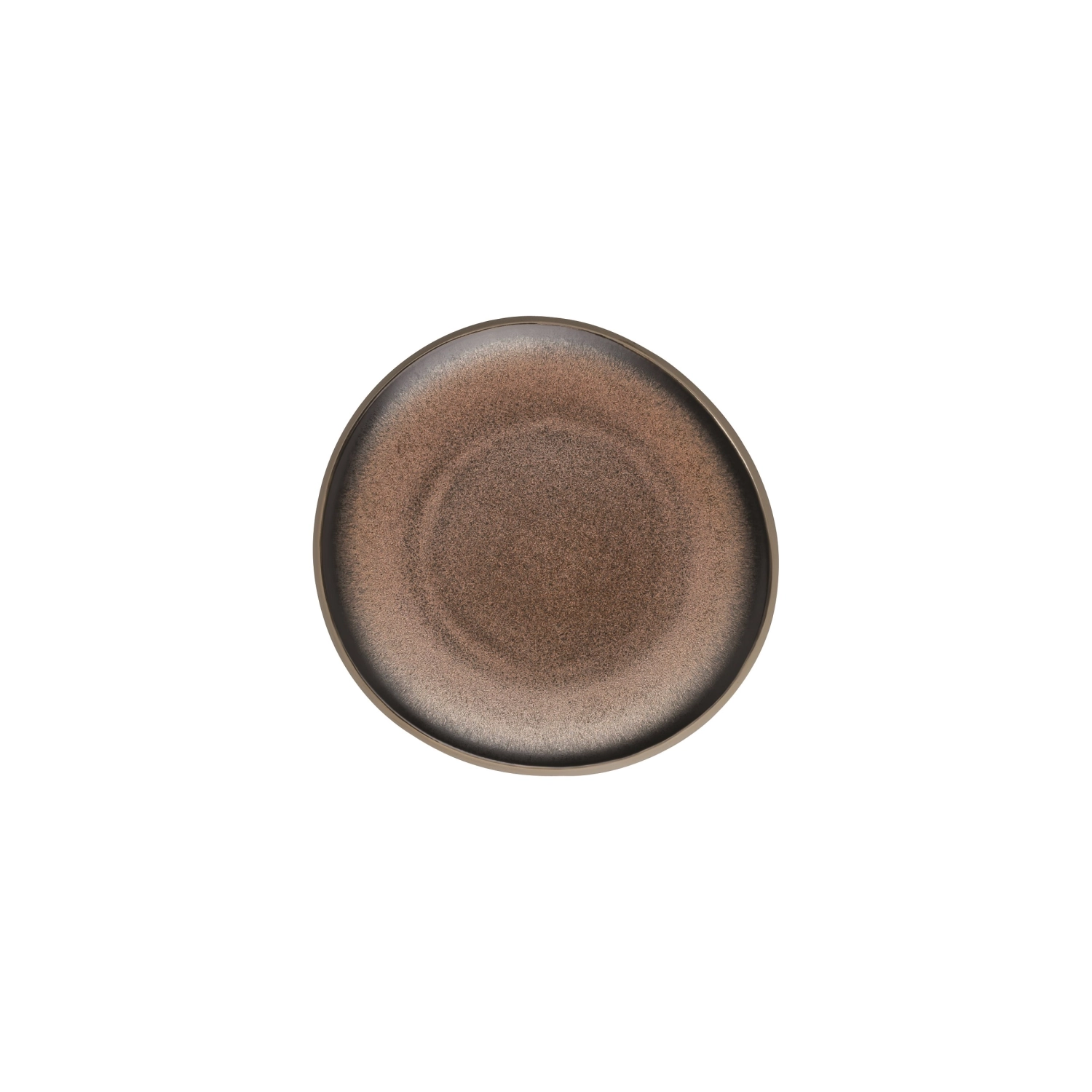 Junto Bronze Teller flach 16cm