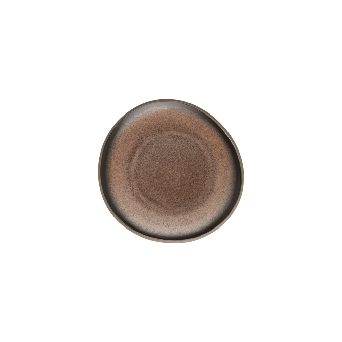 Junto Bronze Teller flach 16cm