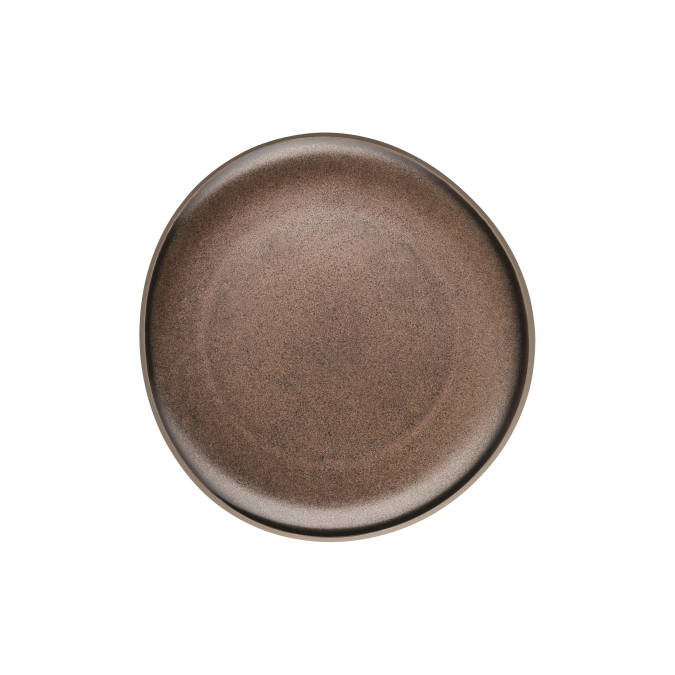 Junto Bronze Teller flach 22cm
