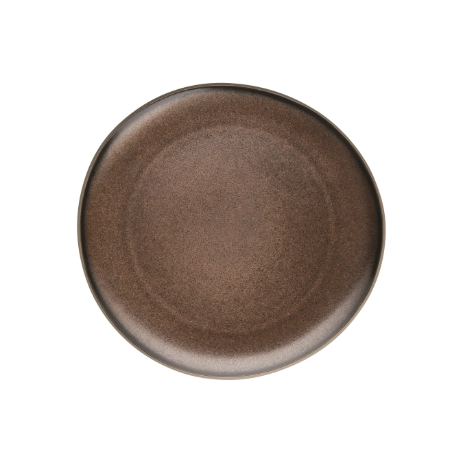 Junto Bronze Teller flach 25cm