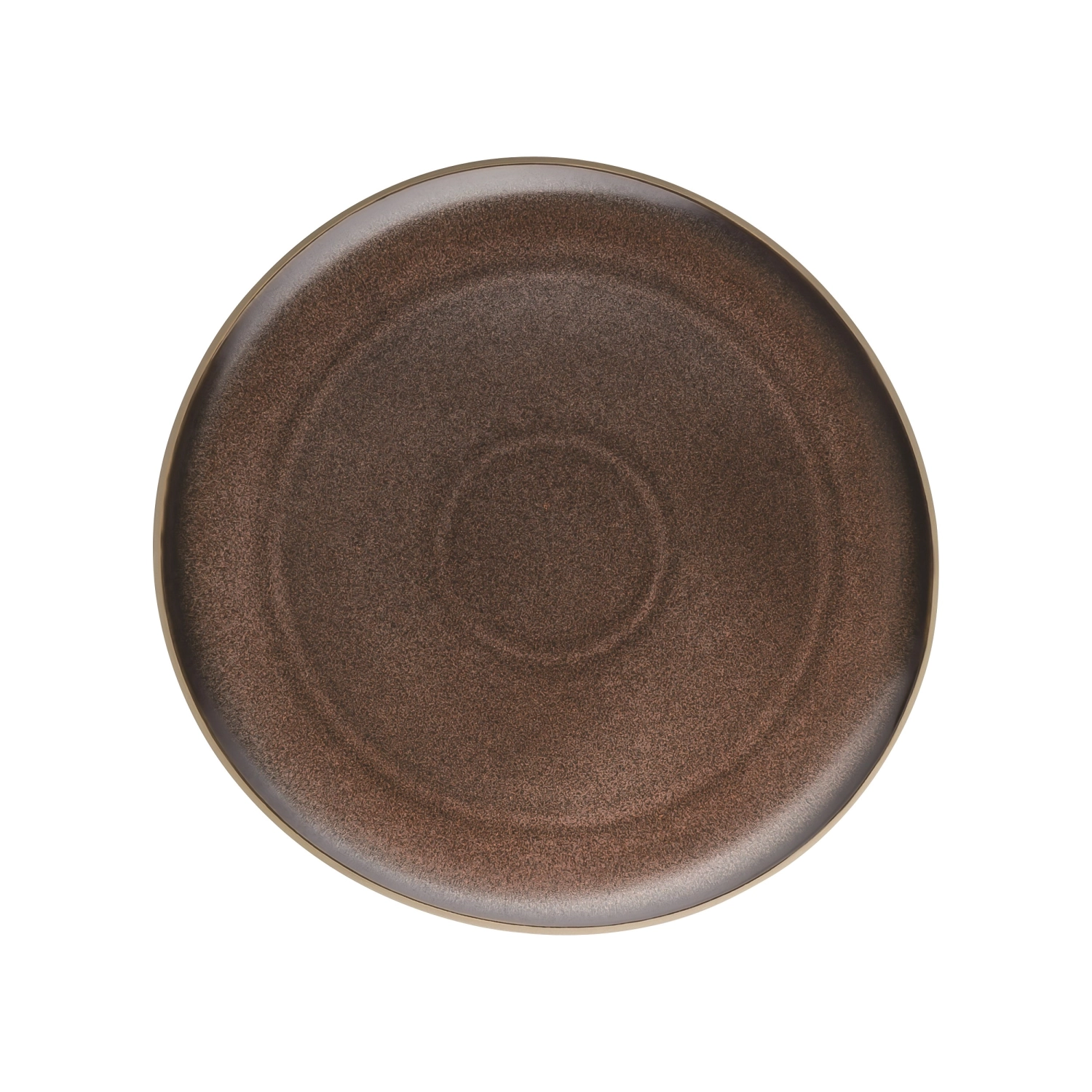 Junto Bronze Teller flach 27cm