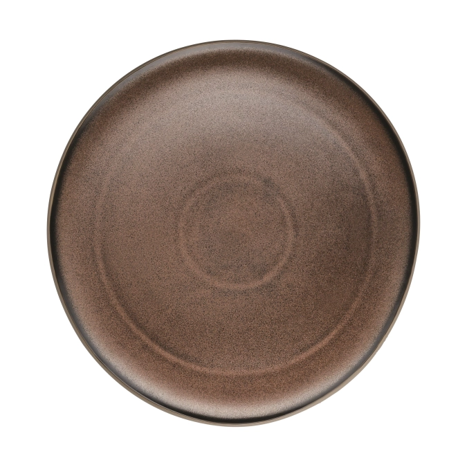 Junto Bronze Teller flach 30cm