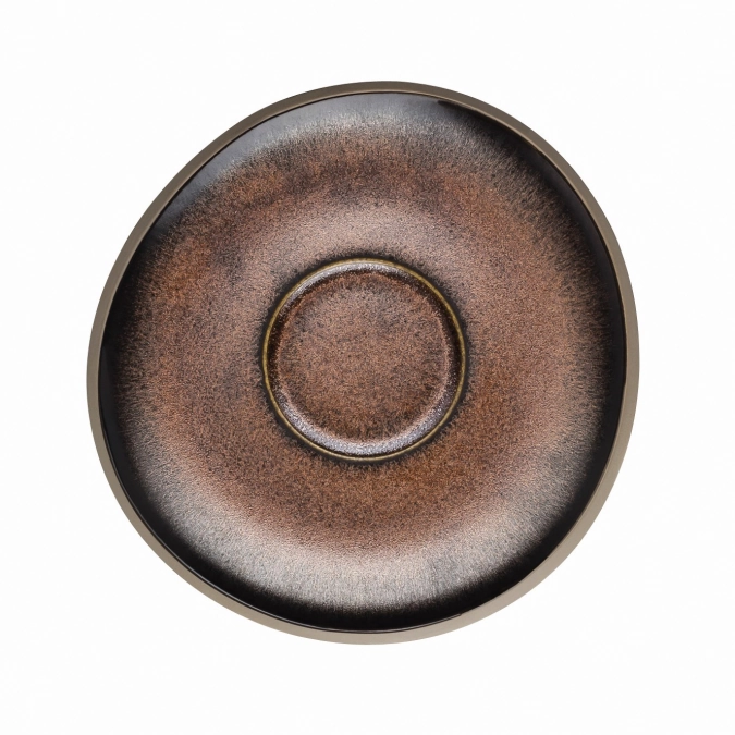 Junto Bronze Kombi Untertasse 15cm