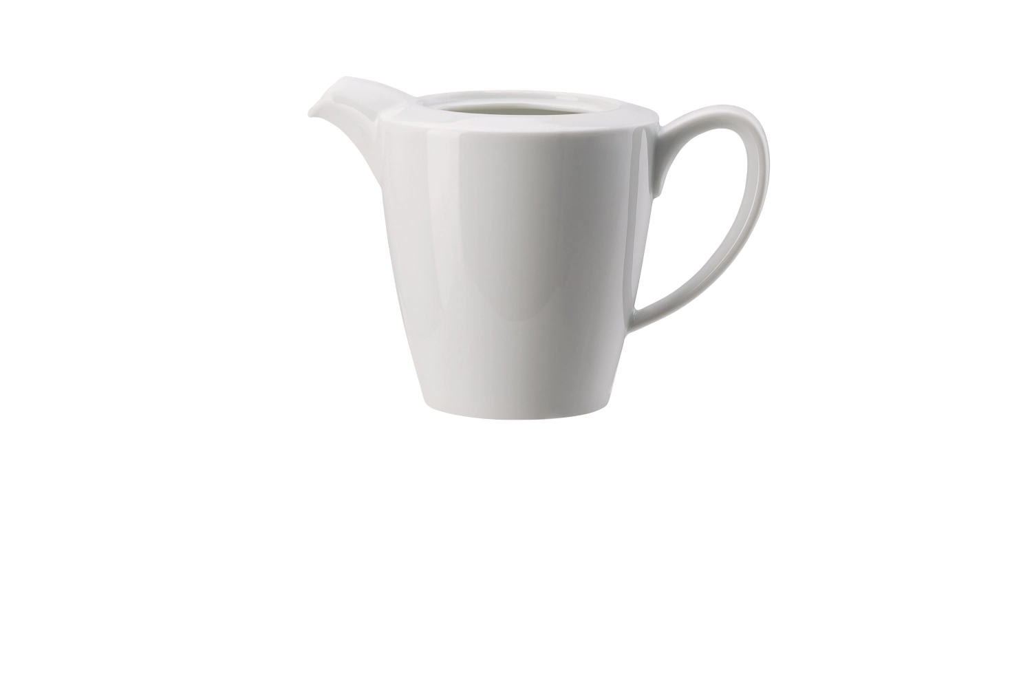 Mesh weiss Kaffeekannen-Unterteil H11cm 0.3lt