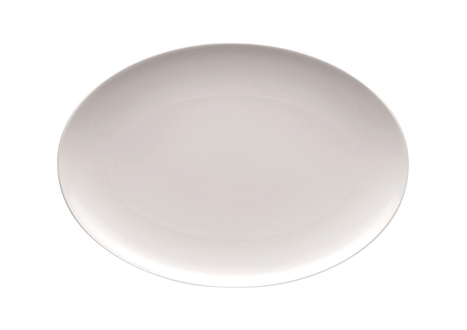 Loft by Rosenthal weiss Platte flach oval 40x28cm