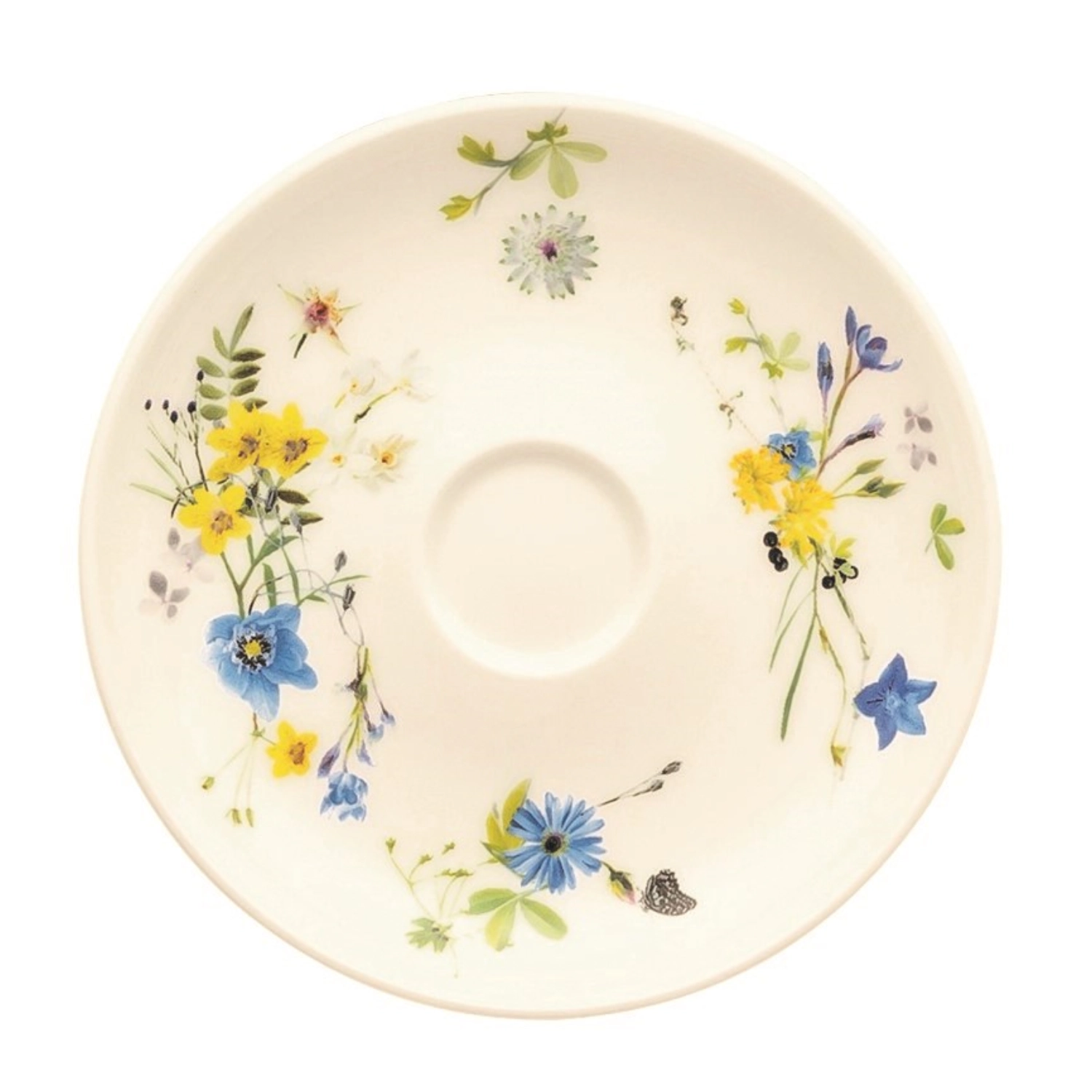 Brillance Fleurs des Alpes Espresso Untertasse Coupe 10.8 cm