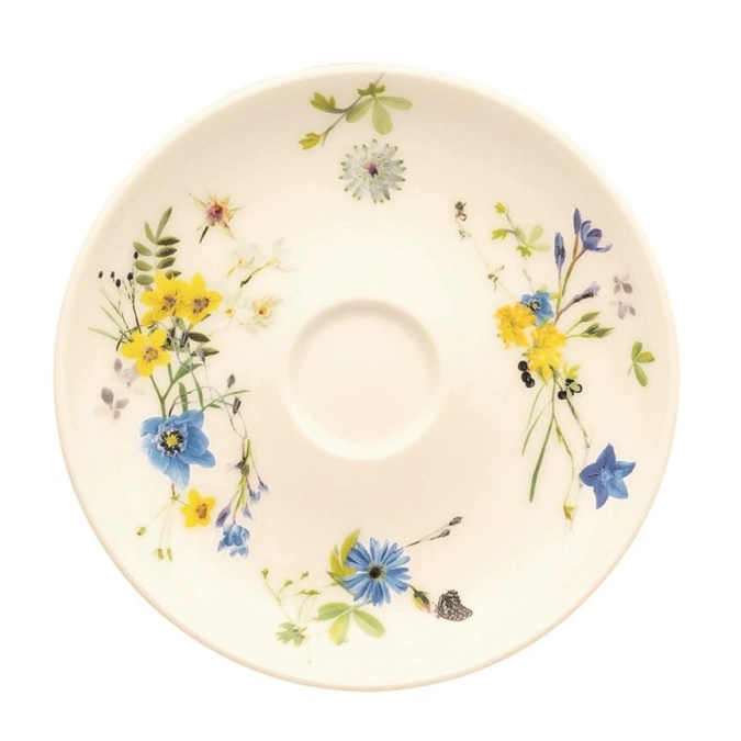 Brillance Fleurs des Alpes Espresso Untertasse Coupe 10.8 cm