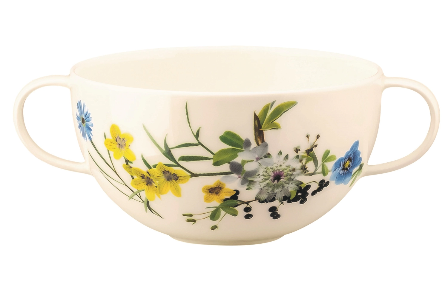 Brillance Fleurs des Alpes Tasse à soupe 37 cl H6cm