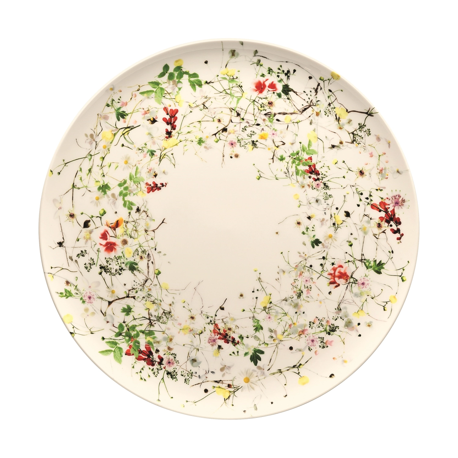 Brillance Fleurs Sauvages Assiette plate 32 cm