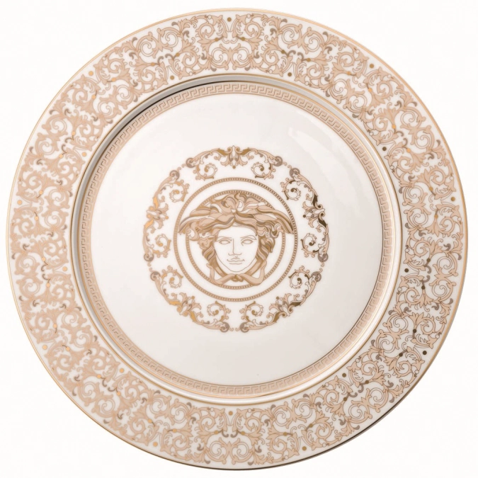Versace Medusa Gala Assiette plate 33 cm