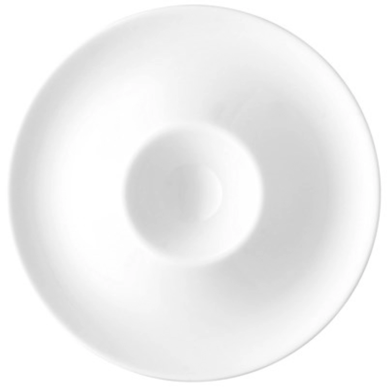 Form 1382 weiss Eierbecher mit Ablage