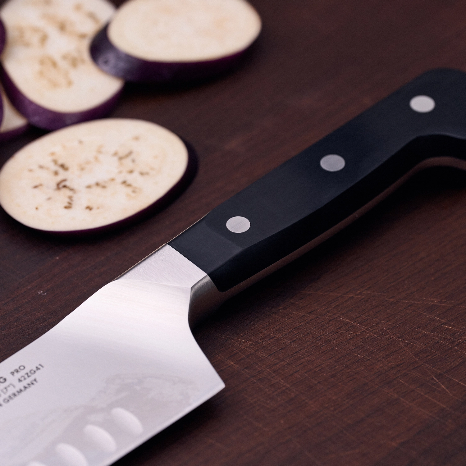 Pro couteau santoku 180 alvéolé