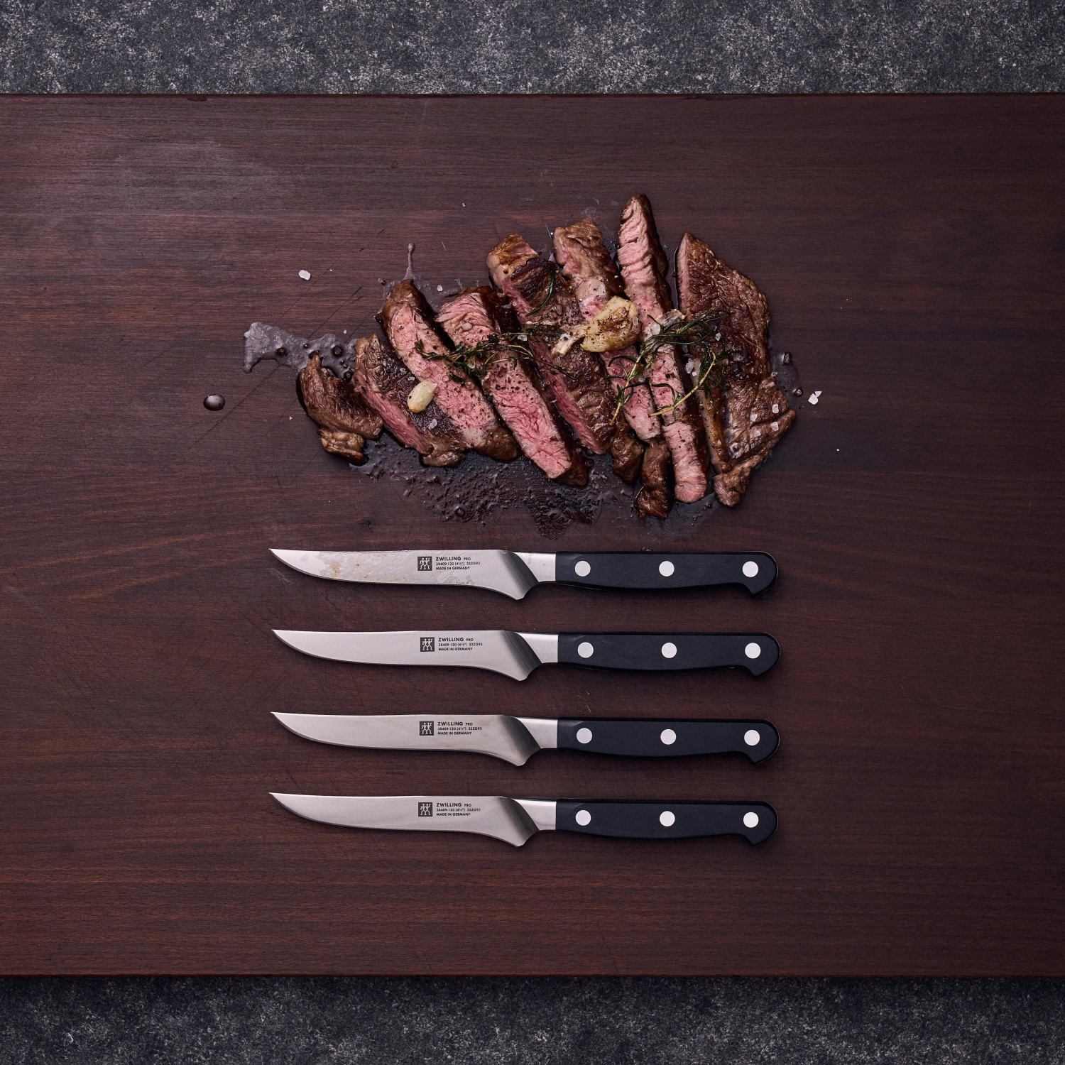 4er Set Pro Steakmesser