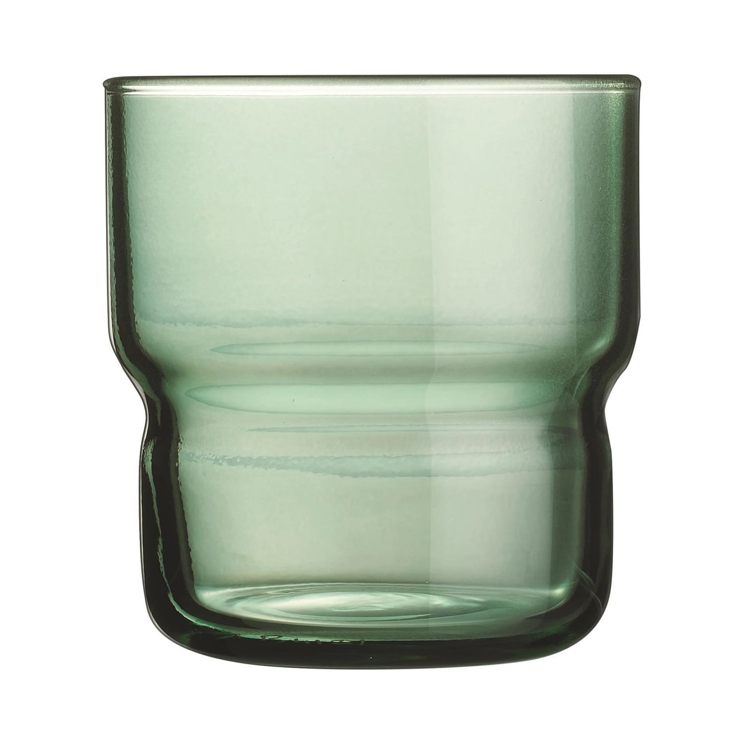 Log brush of gobelet dark green 0.22lt d7.3cm h7.9cm