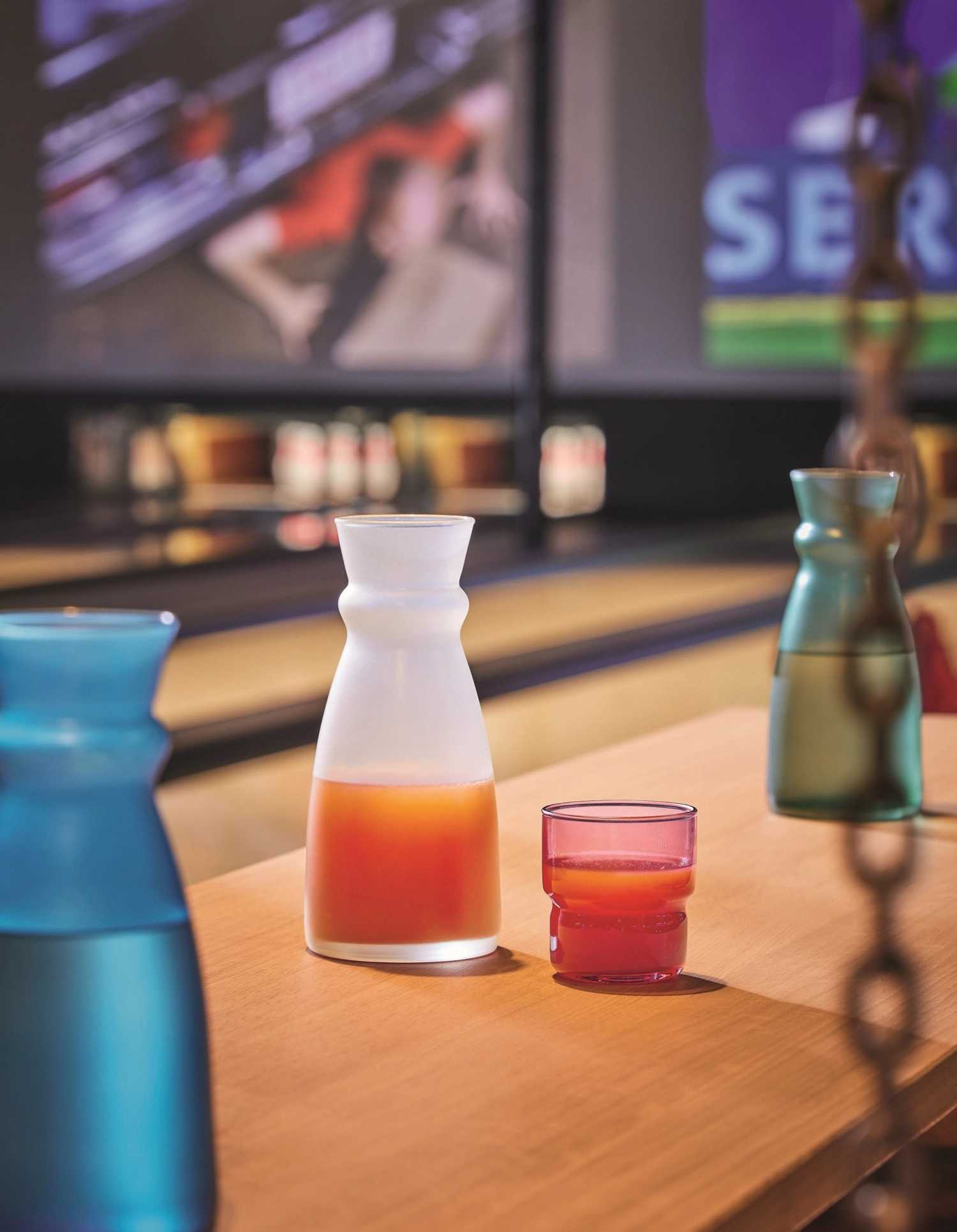 Log Brush OF Gobelet Cherry 0.22lt D7.3cm H7.9cm