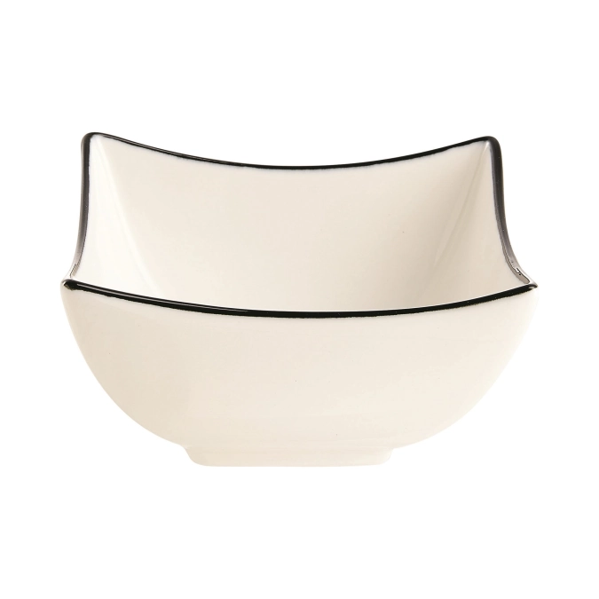 Appetizer Filet Black Schale quadratisch 9x9cm