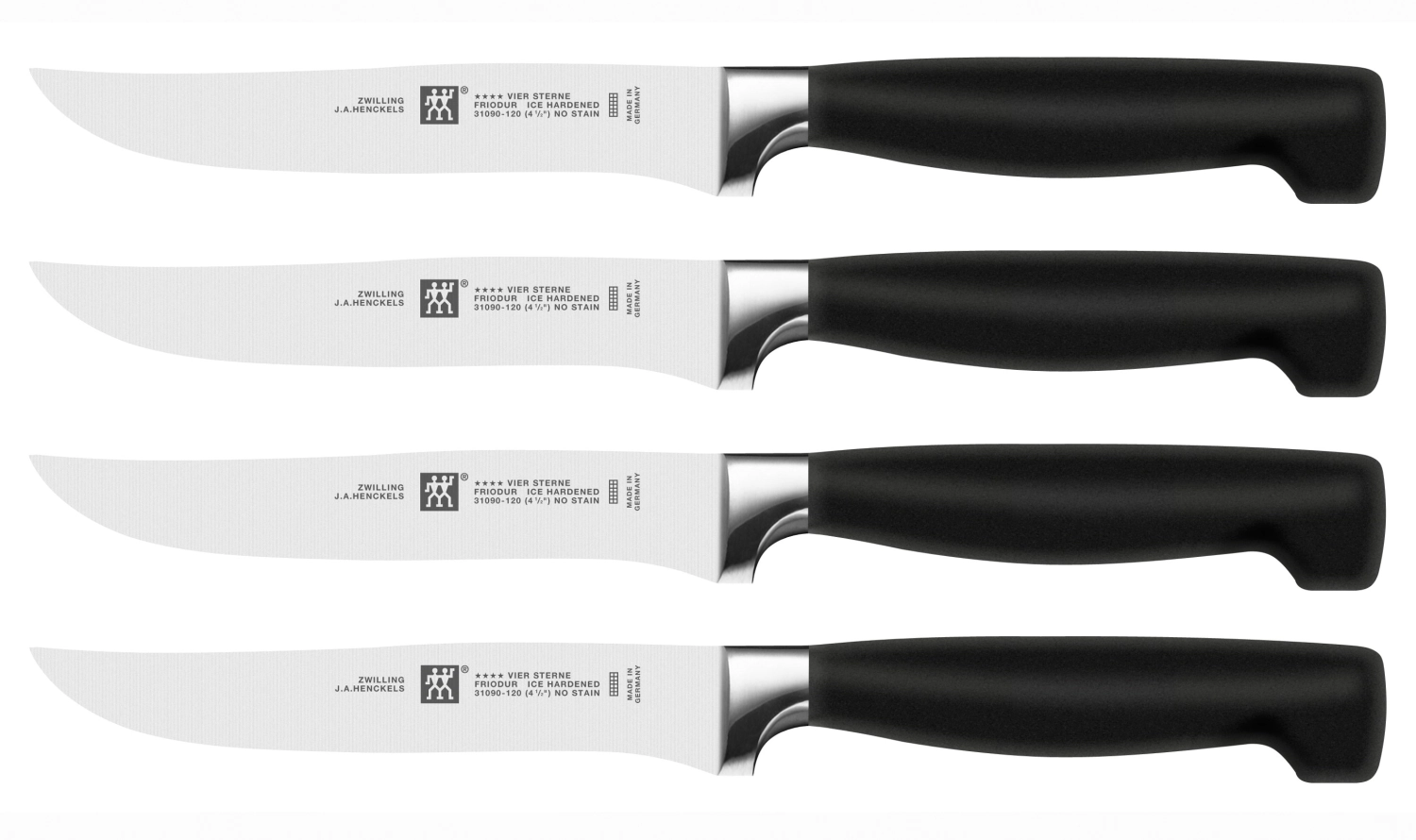 Four star set de 4 couteaux à steak 140x250 mm