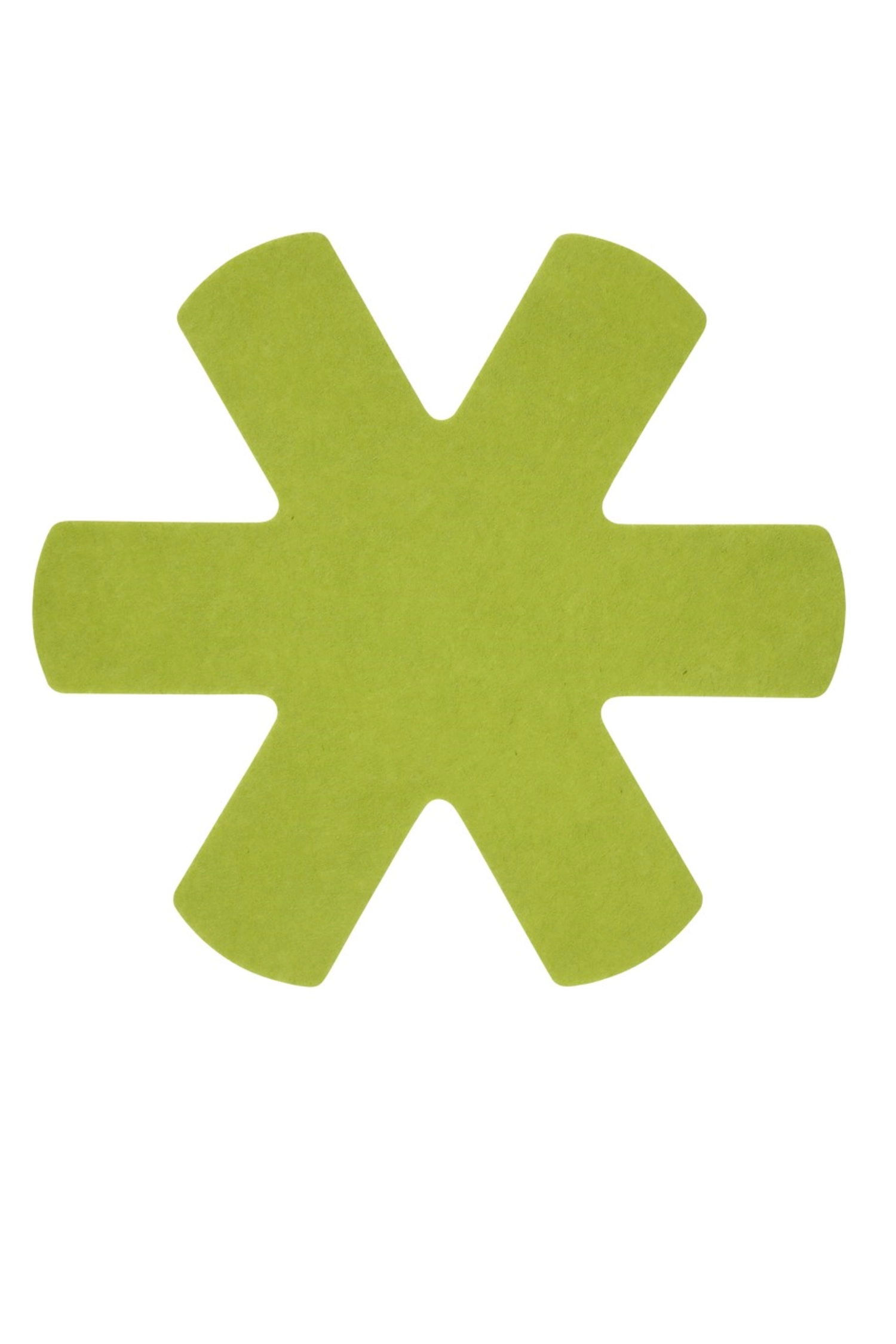 Pfannenschoner 3er Set Stern 38cm, grün