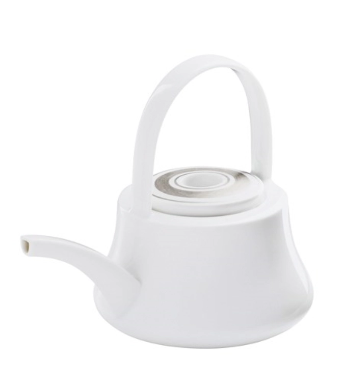 Glamour Platinum Teekanne mit Henkel