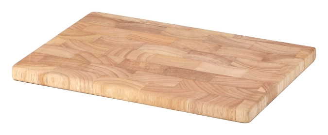 Planche à découper en bois huilé, 26x18x1.5cm