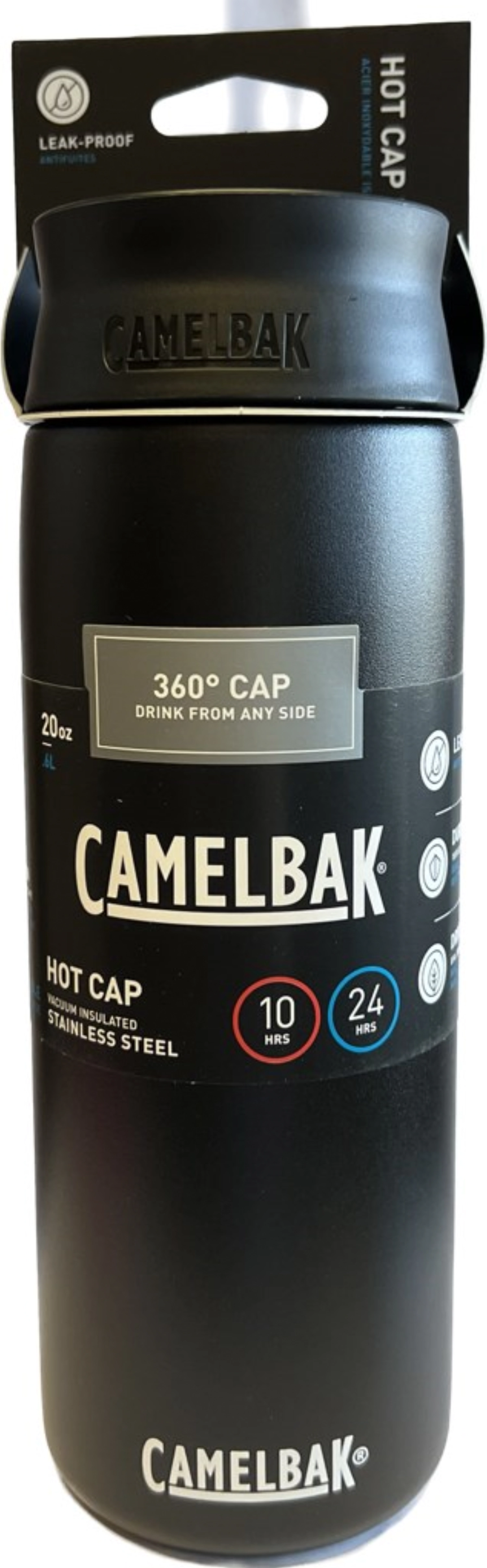 Hot Cap V.I 0.6l noir