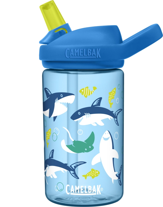 Eddy+ Kids Bottle 0.4l sharks & rays,