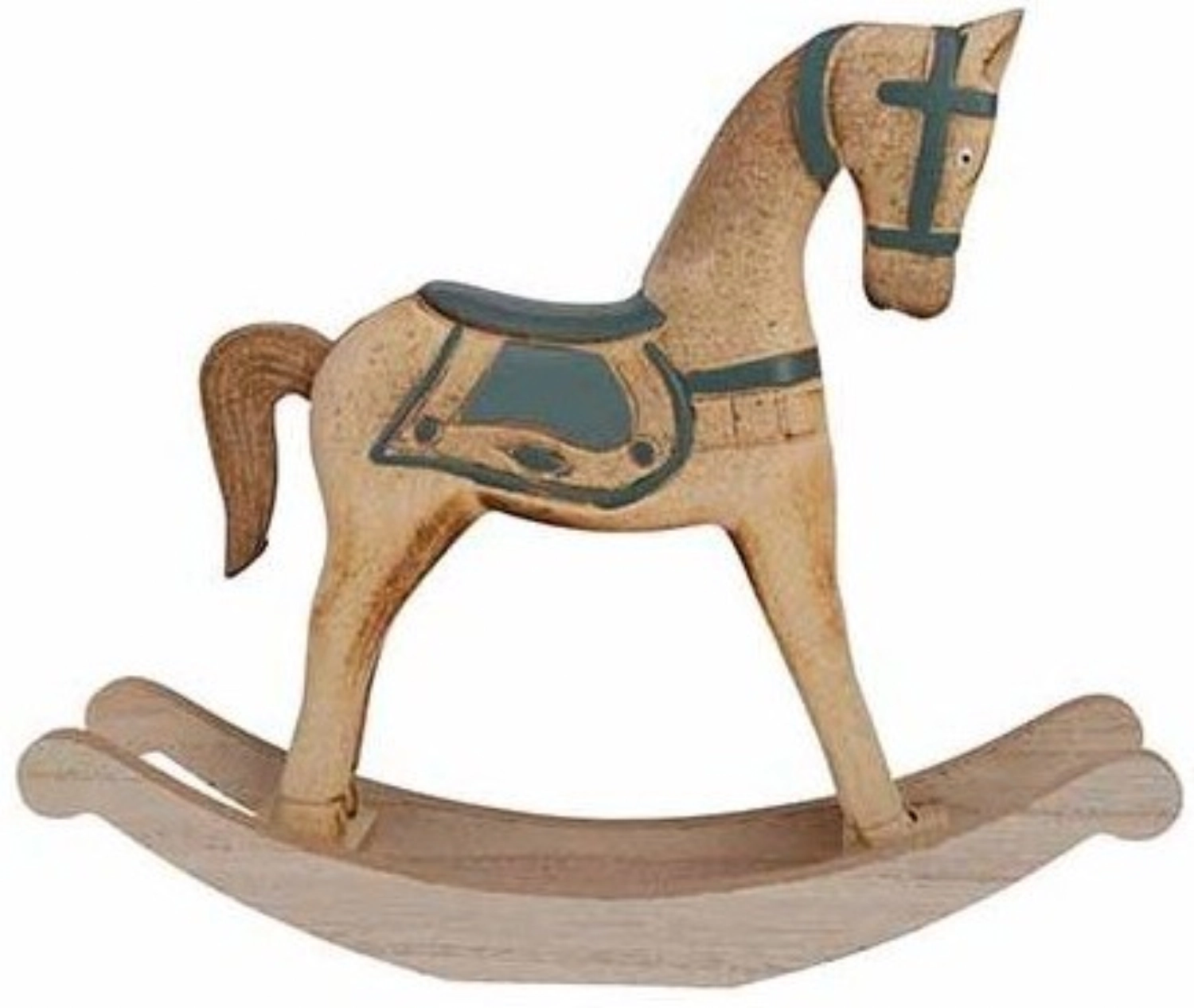 Cheval à bascule Green Natural 26x6xh22cm bois