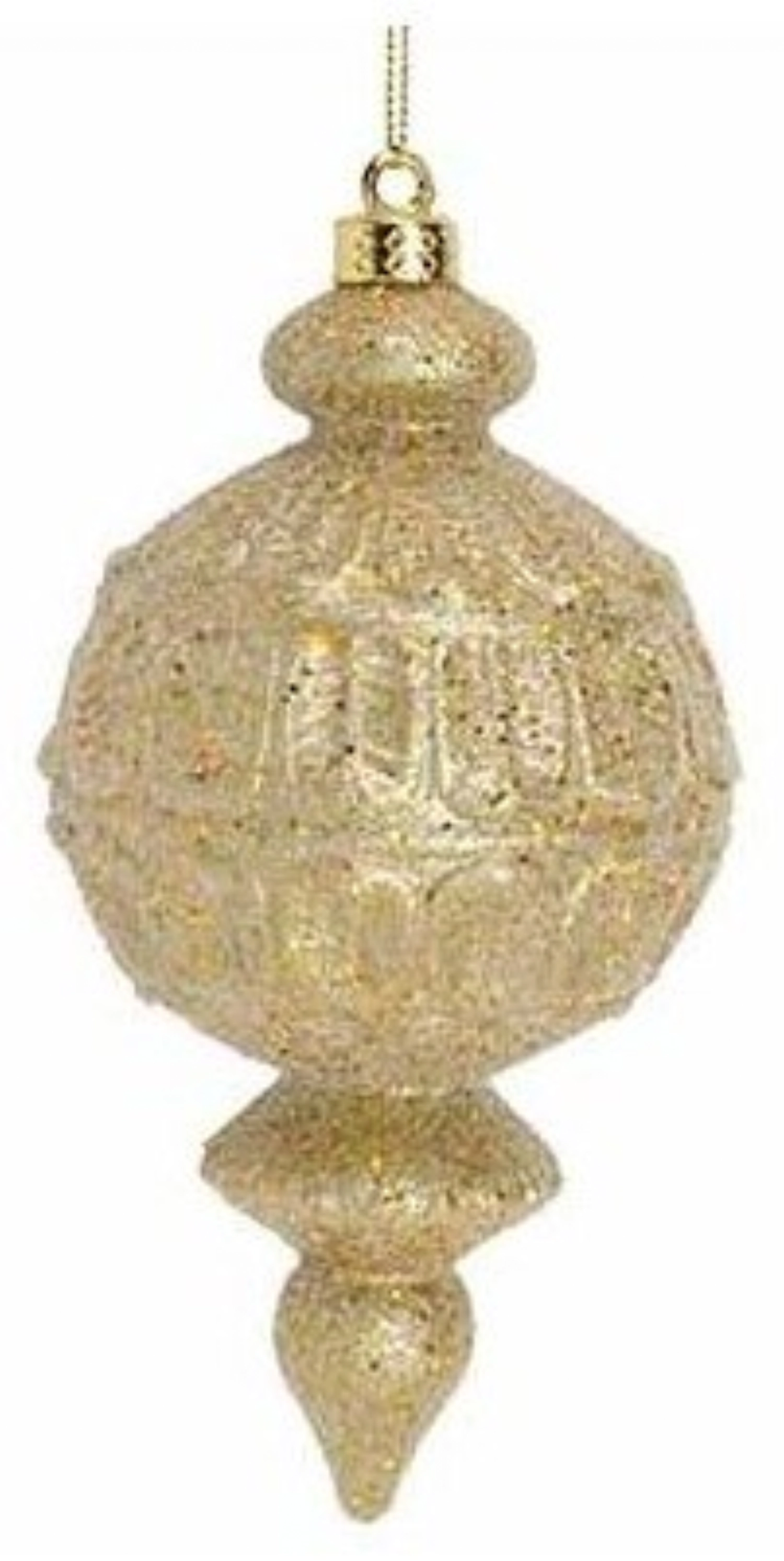 Suspension Sugar Gold 8x8xh16cm plastique