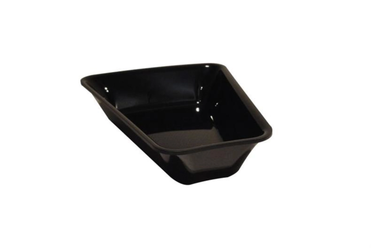 Saladier arrondi 22.5Grad 26.5x12.2x8cm noir