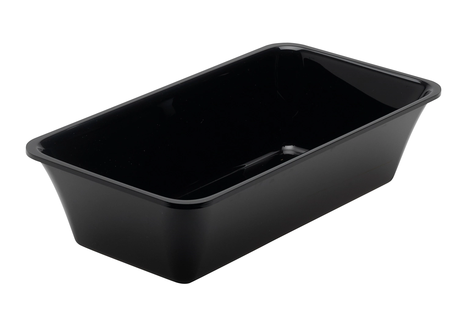Plat rectangulaire GN1/3 32.5x17.6x8cm noir