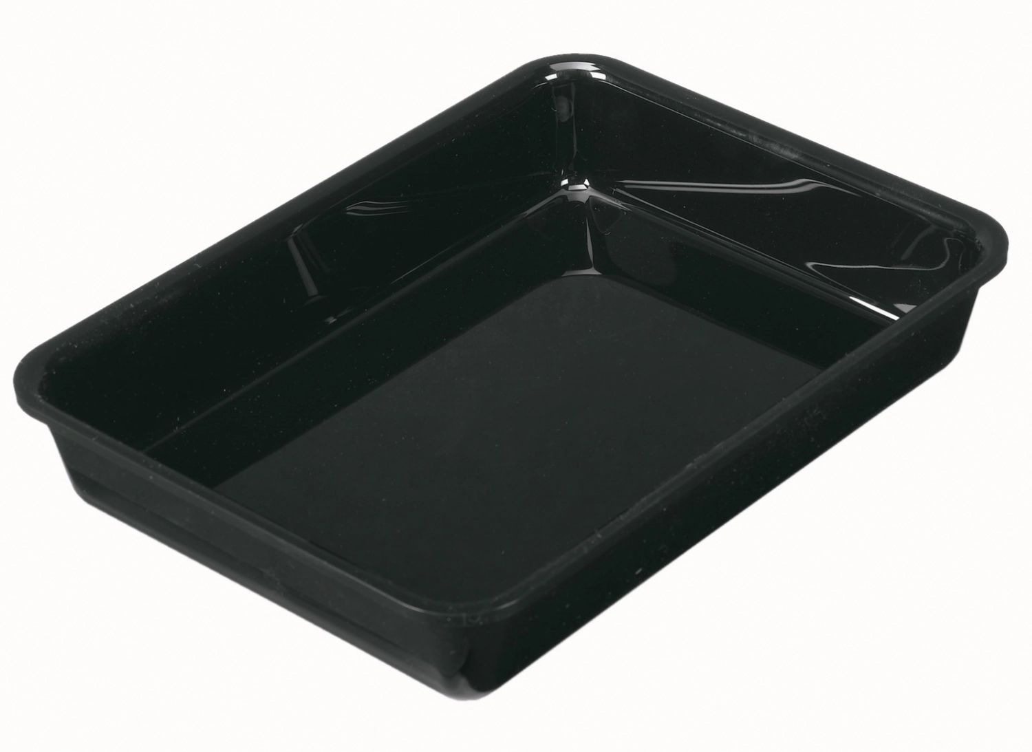Rechteckige Schale 2/7 26.5x20x4cm schwarz