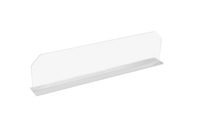 Trenner 20x80x0.5cm transparent