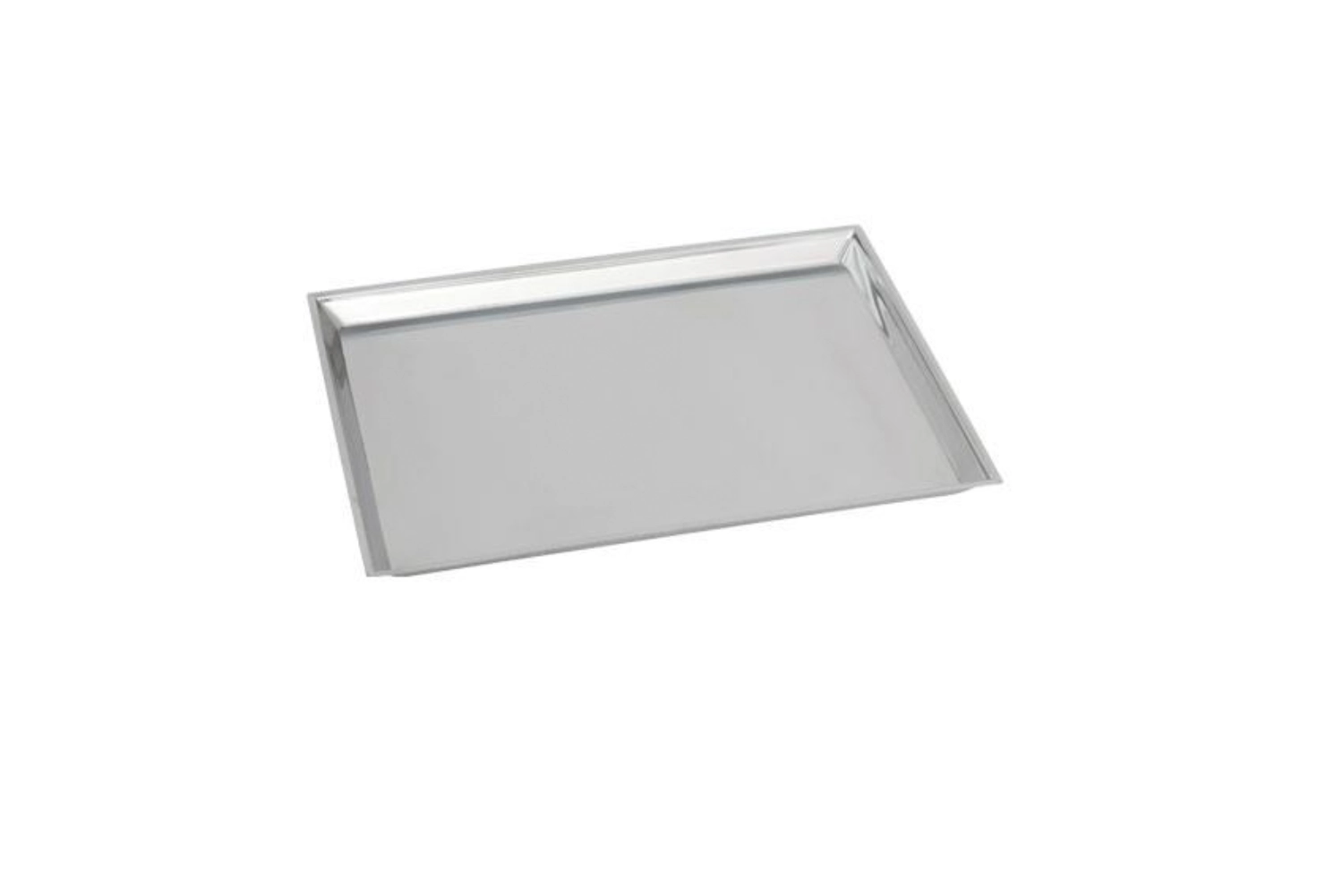 Plateau de comptoir inox 40x30x2cm brillant