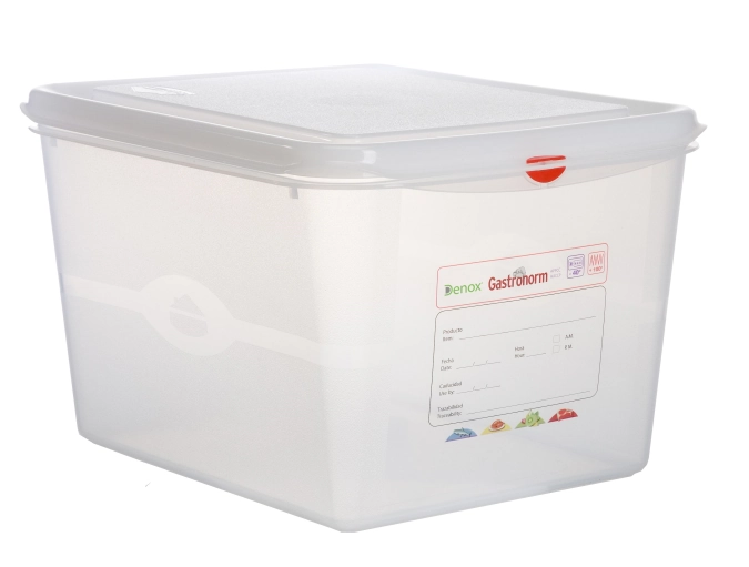 Frischhaltebox GN1/2 20cm 12.5lt mit Deckel und Clips