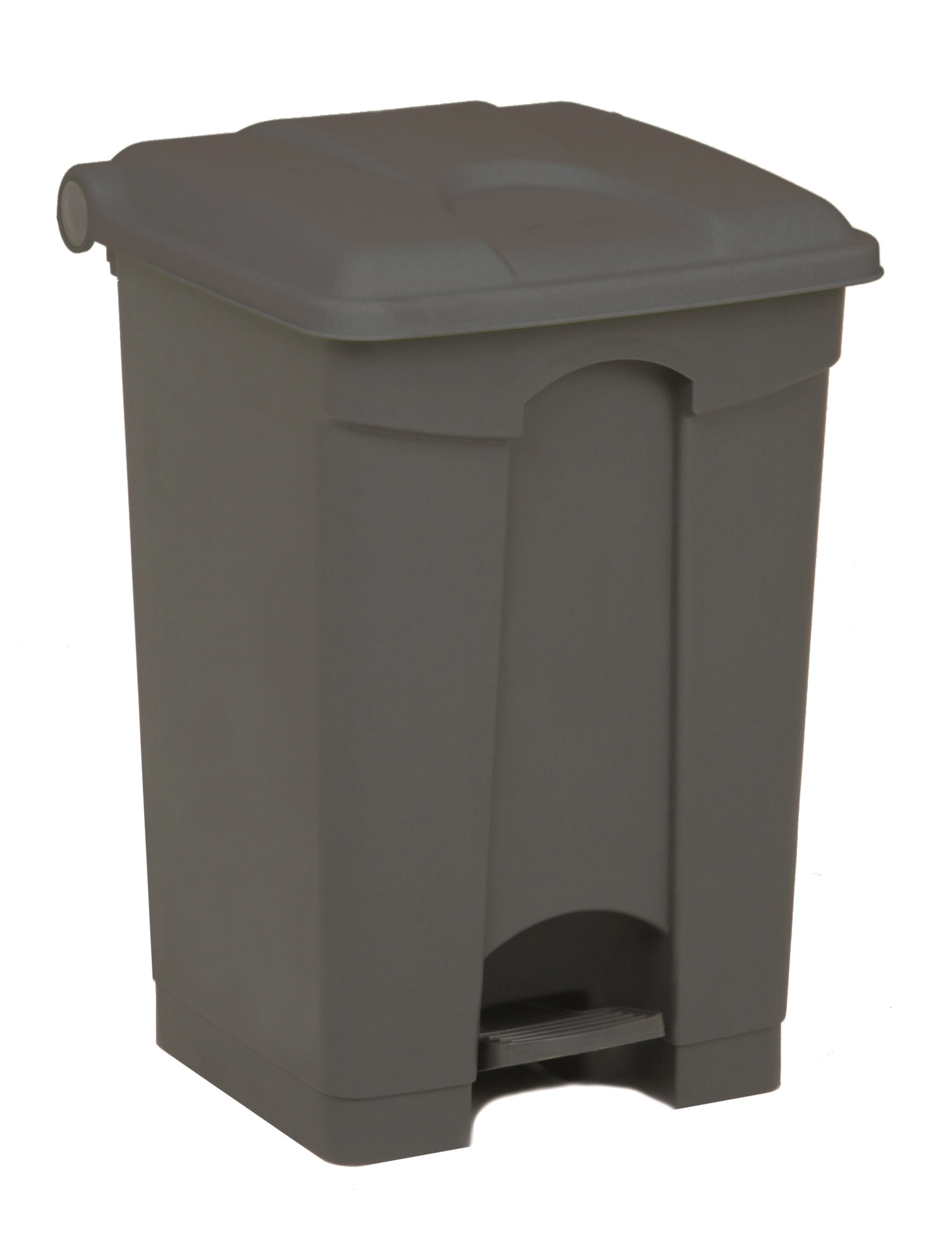 Tretabfalleimer rechteckig grau 45lt 41x40cm H60cm