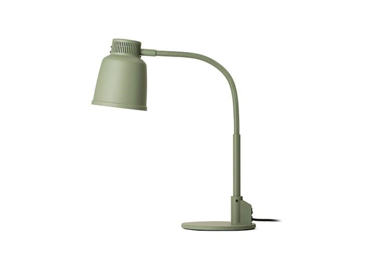 Lampe chauffante sur pied Hauteur totale 63.5cm gris