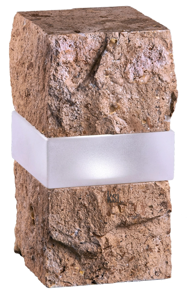 Tischlampe X1 stone elemental 8x8x17cm
