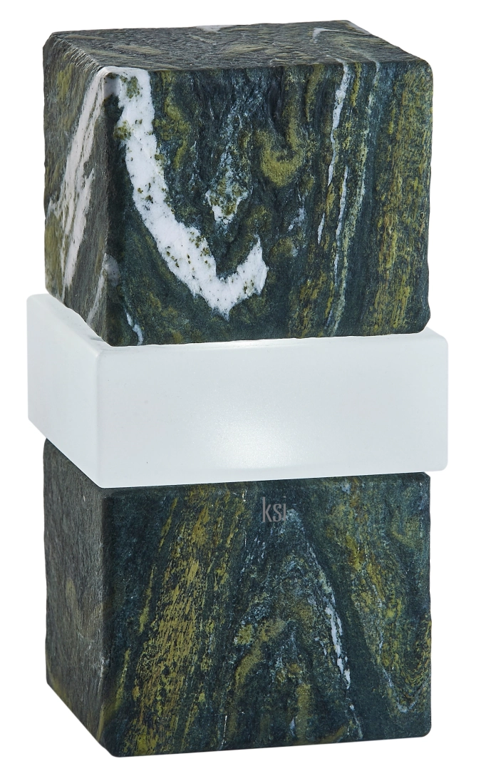 Tischlampe X1 stone quartz 8x8x17cm