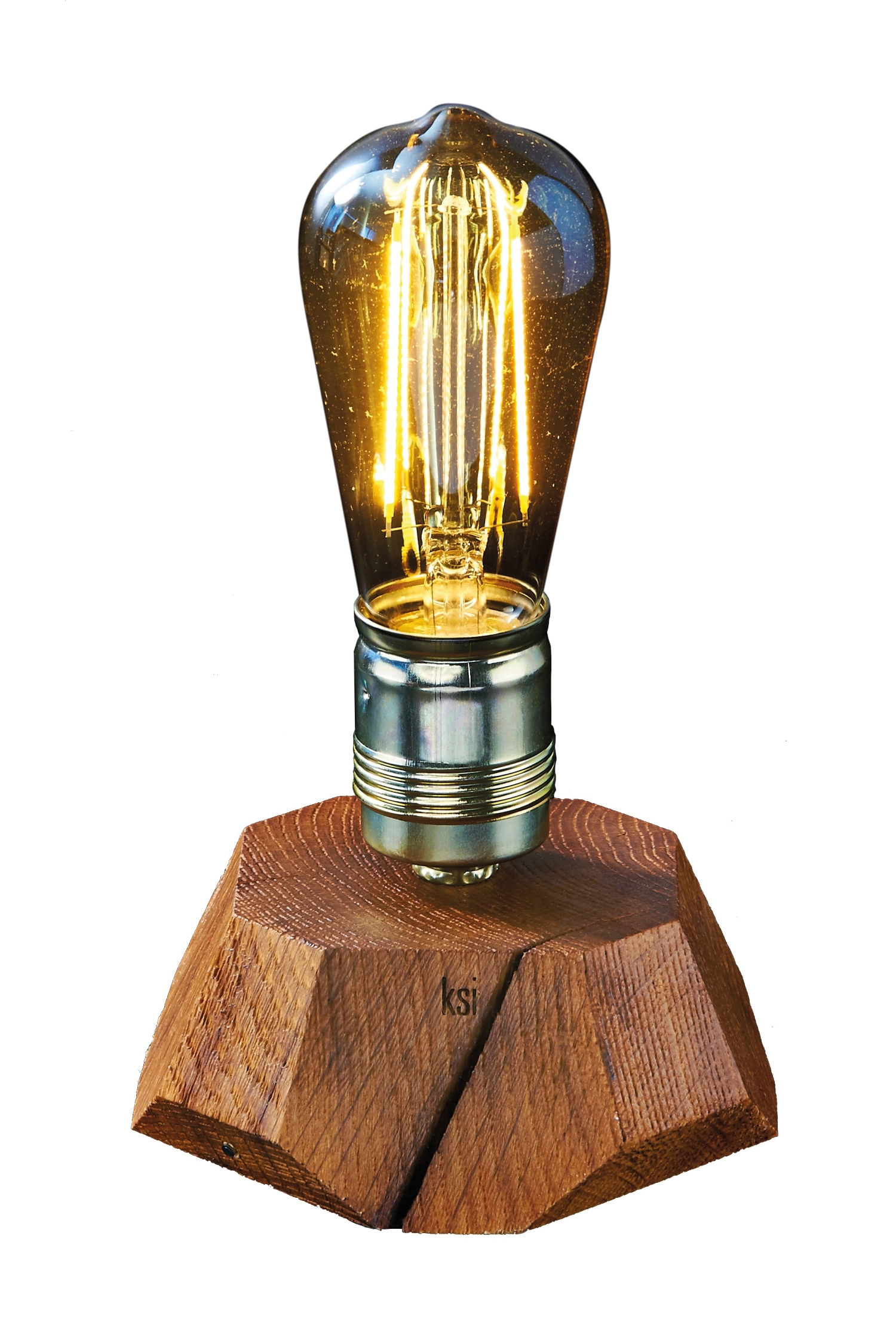 Tischlampe Edison 2 12.5x12.5x21cm