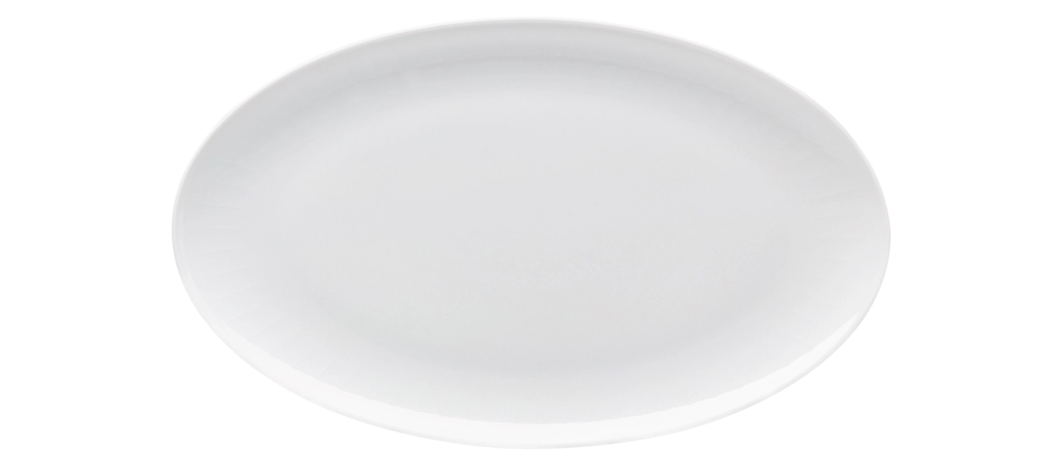 Joyn weiss Platte oval