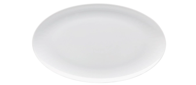 Joyn weiss Platte oval
