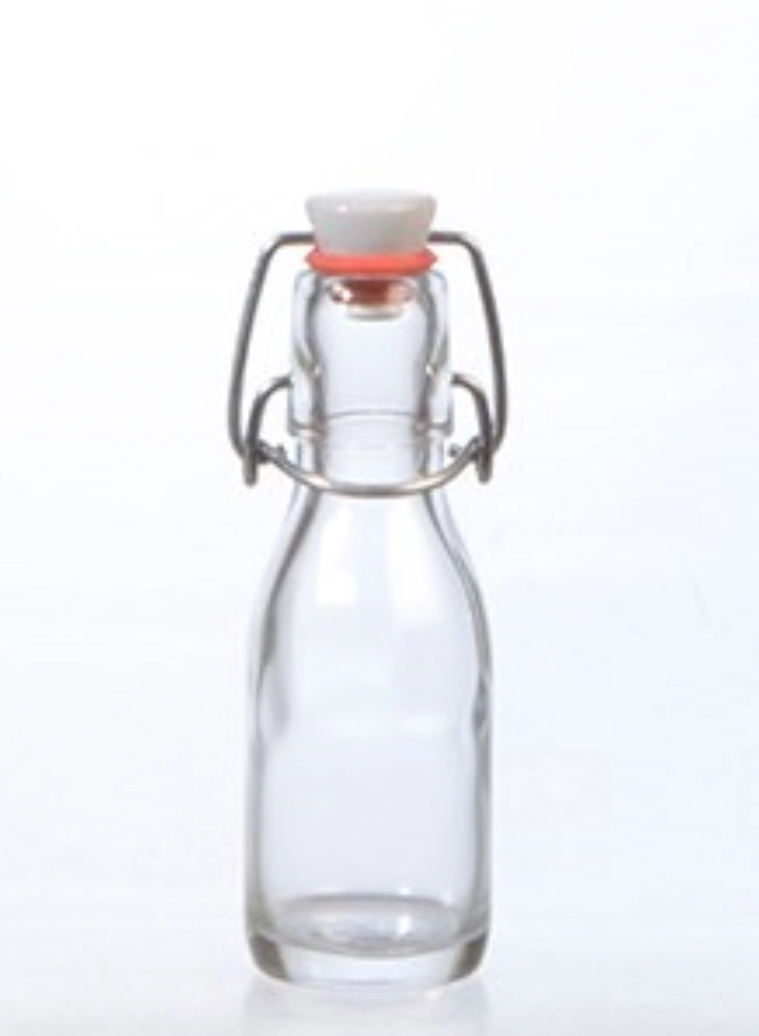 Flasche 0.5dl mit Porzellan-Verschluss