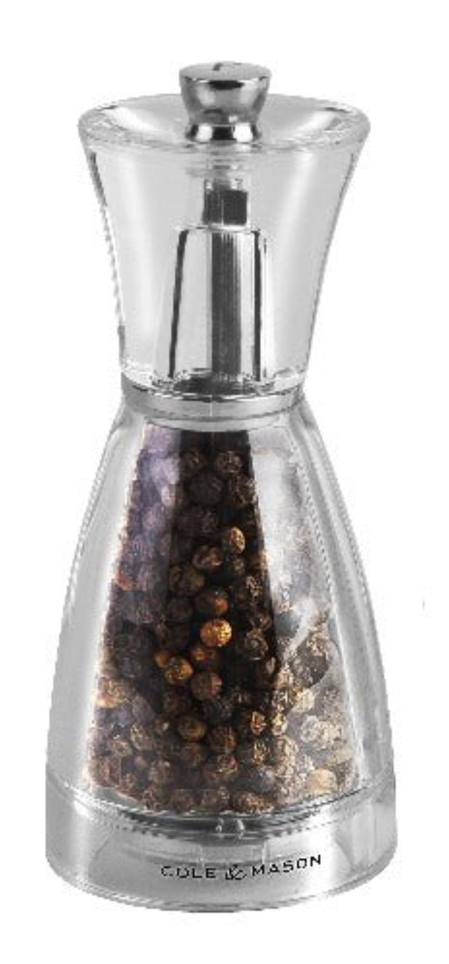 Cole & Mason Pfeffermühle Pina PM 125mm, transparent